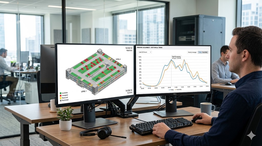Real-Time vs. Historical Parking Data: How Operators Use Both